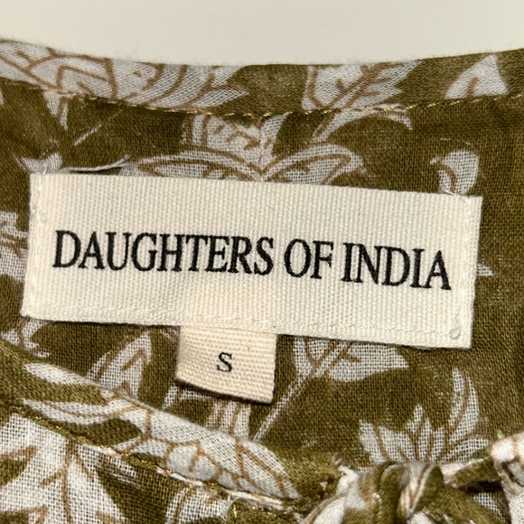 OLIVE DAUGHTER OF INDIA MAXI DRESS - Picture 2 of 3